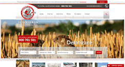 Desktop Screenshot of desinsekta.cz